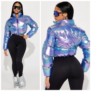 NWOT Cotton Candy Ski Puffer Jacket - Skiing - Snowboarding - Snow Jacket